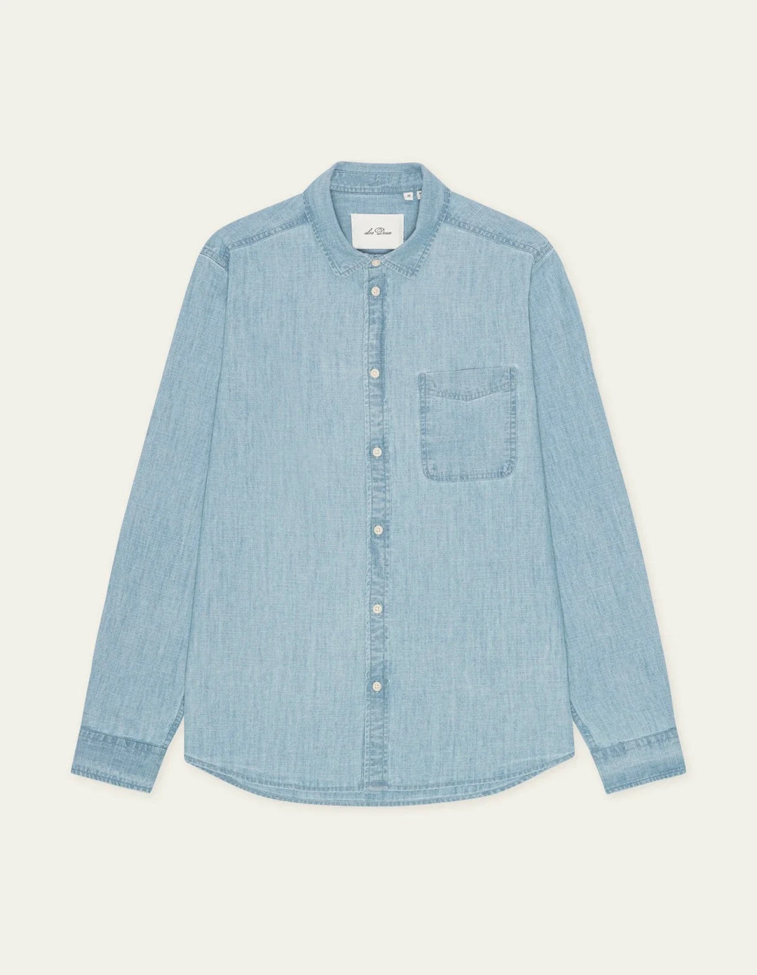 Chambray Shirt  Light Blue Wash
