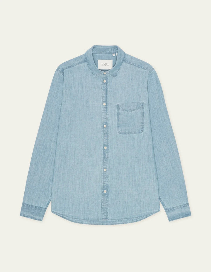 Chambray Shirt  Light Blue Wash