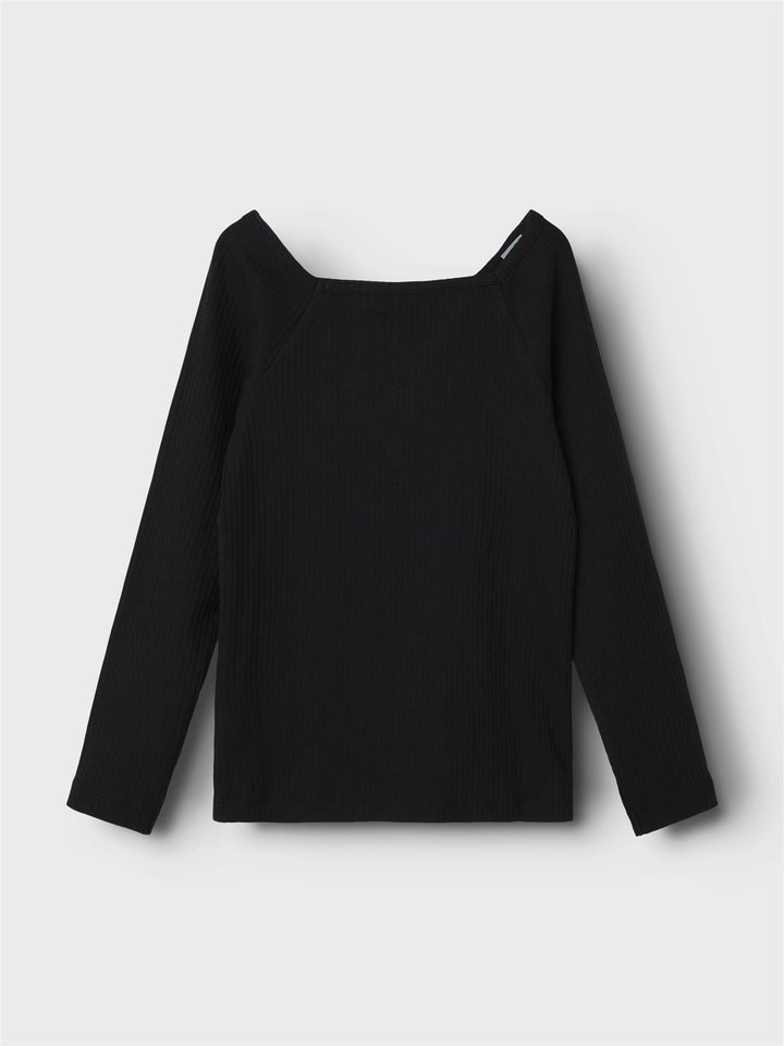 NKFOTILIA LS SLIM TOP  Black