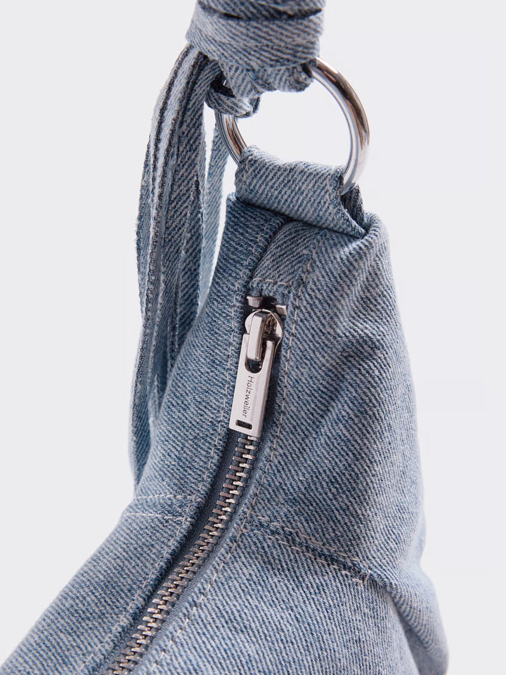 Cocoon Denim Small Bag  Lt. Blue Mix