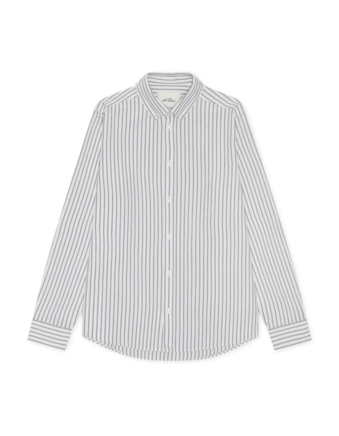 Stripe Oxford Shirt White