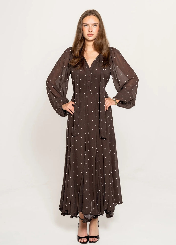 Daniella Dress French Dot  French Dot