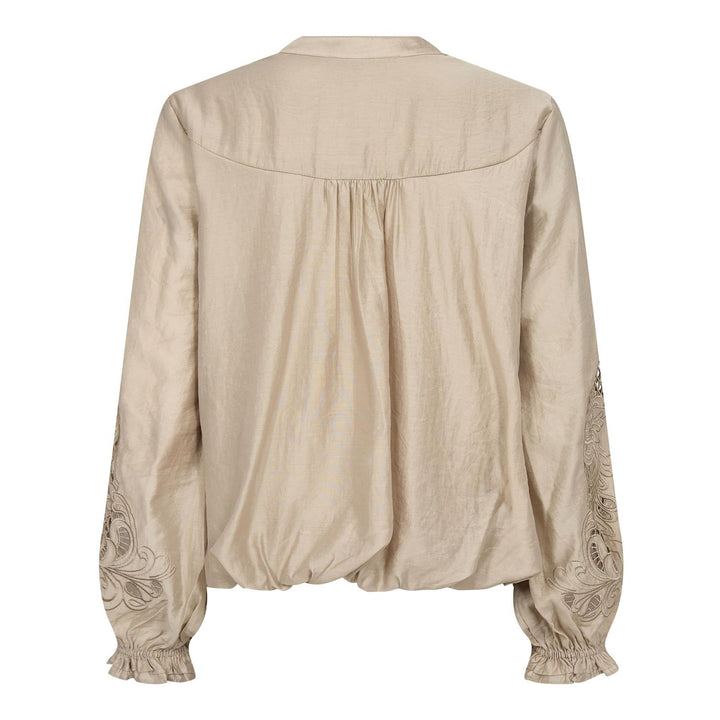 Delin CC Balloon Emb Shirt  Mink