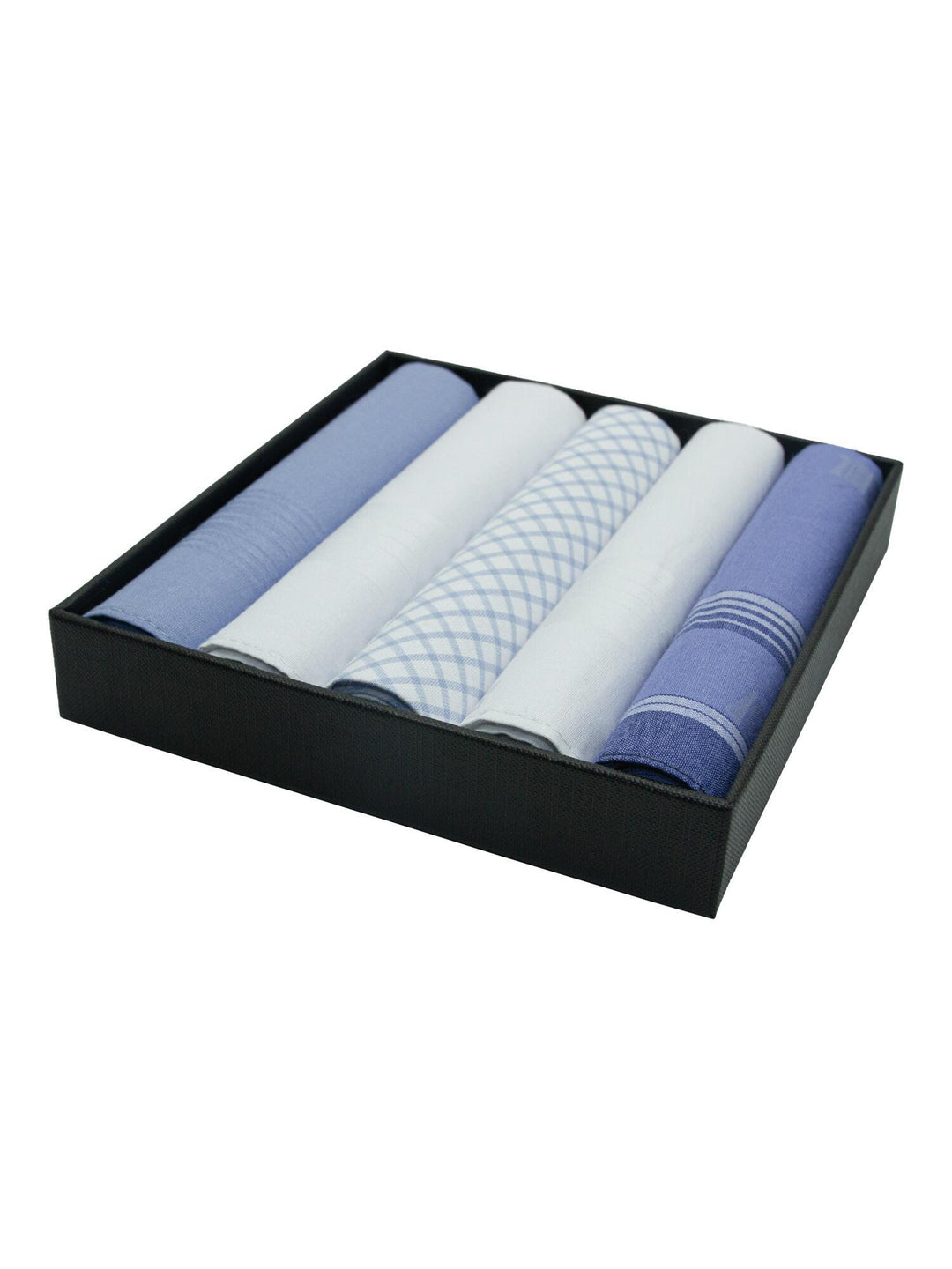 LOMMETØRKLE 5PK BLÅ ASS  Blå