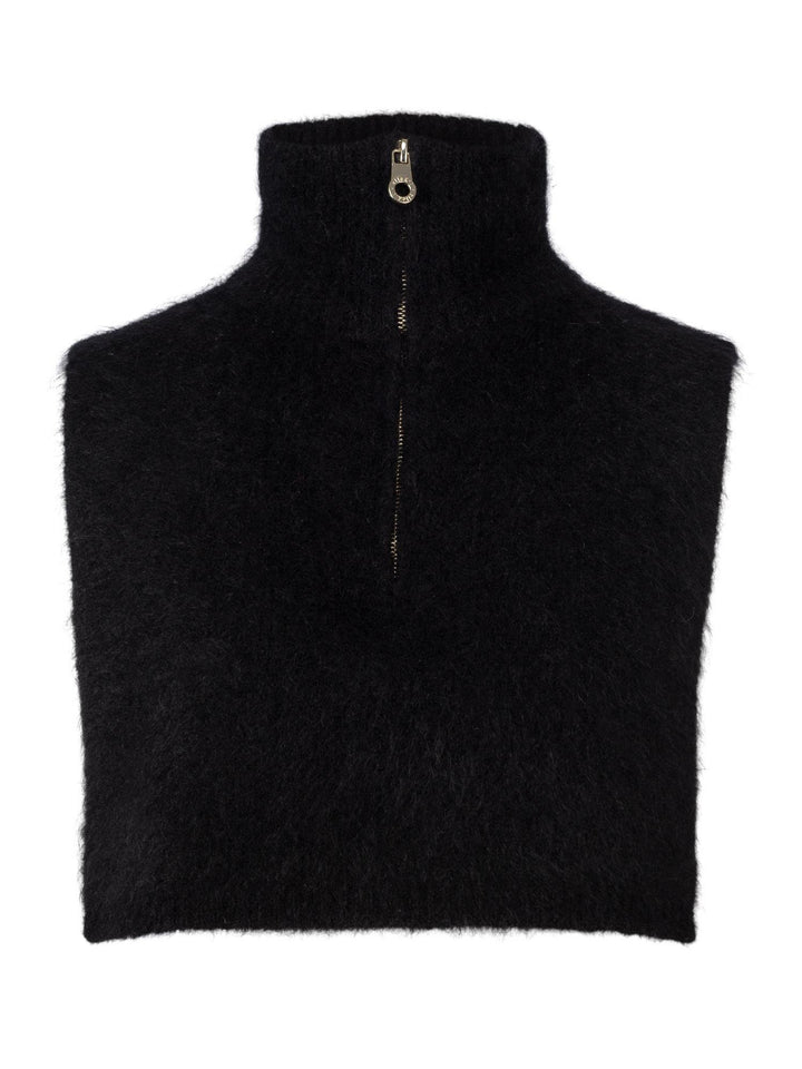 Belinda chunky high neck  Black
