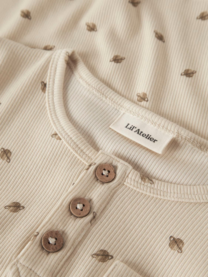 lavo Eno Slim Ls Top  Offwhite