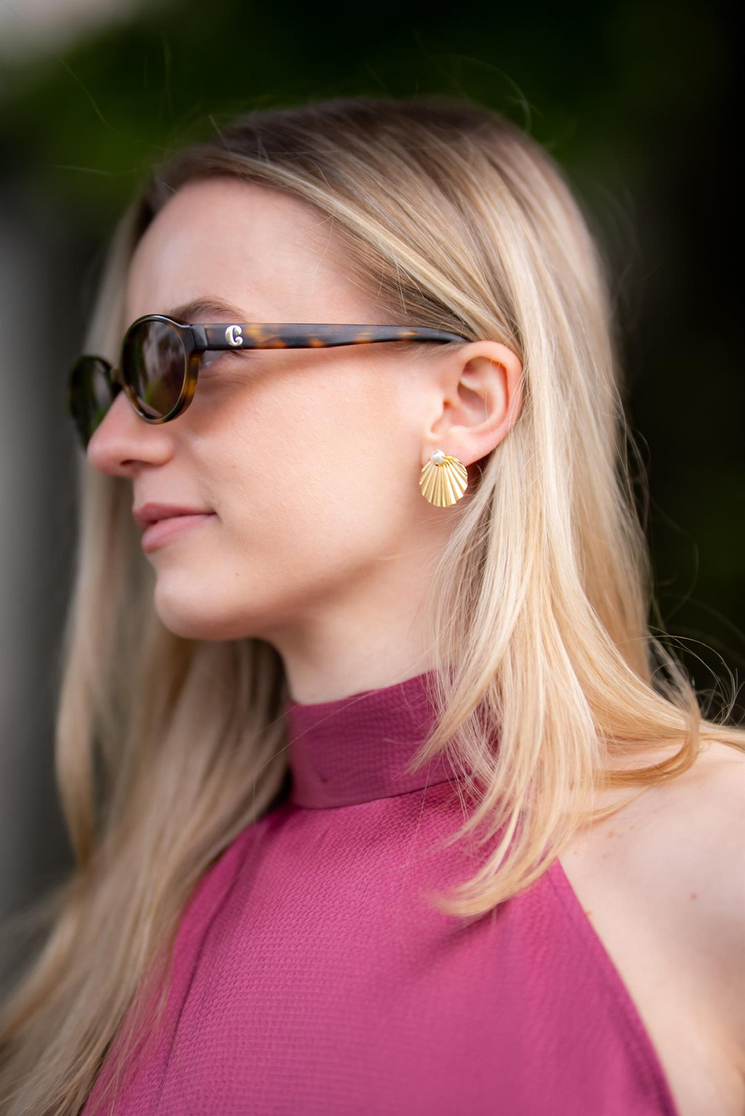 MILOS EARRINGSGOLD  Pearl