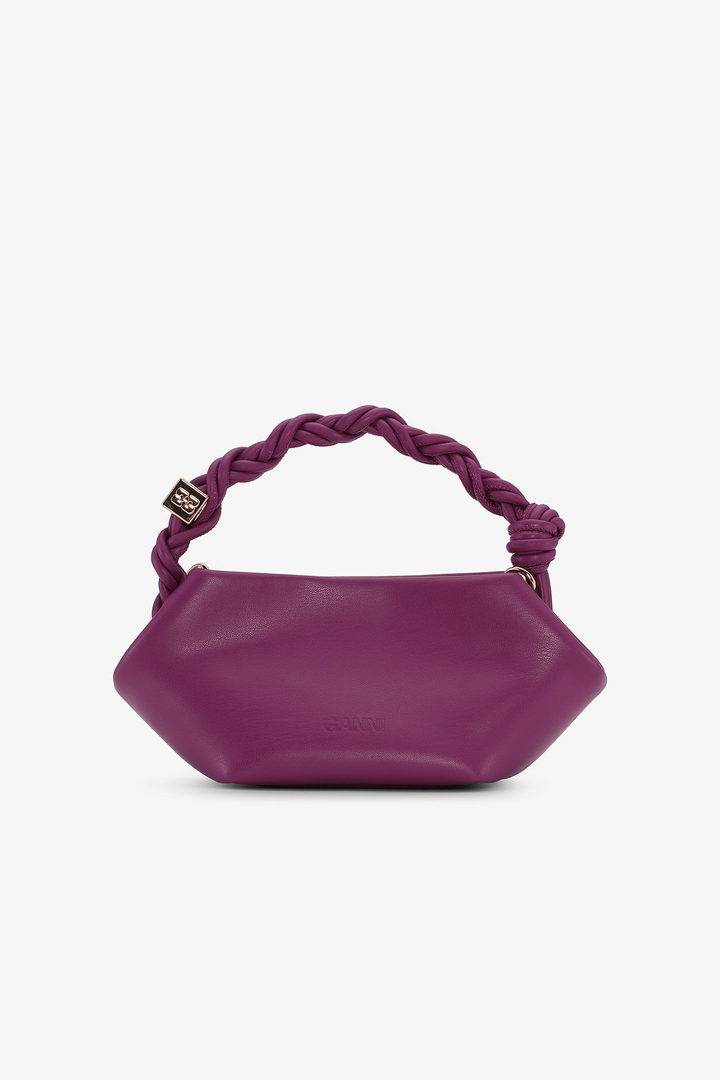 Ganni Bou Bag Mini  Boysenberry