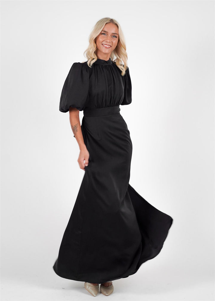 Holly kjole Long  Black