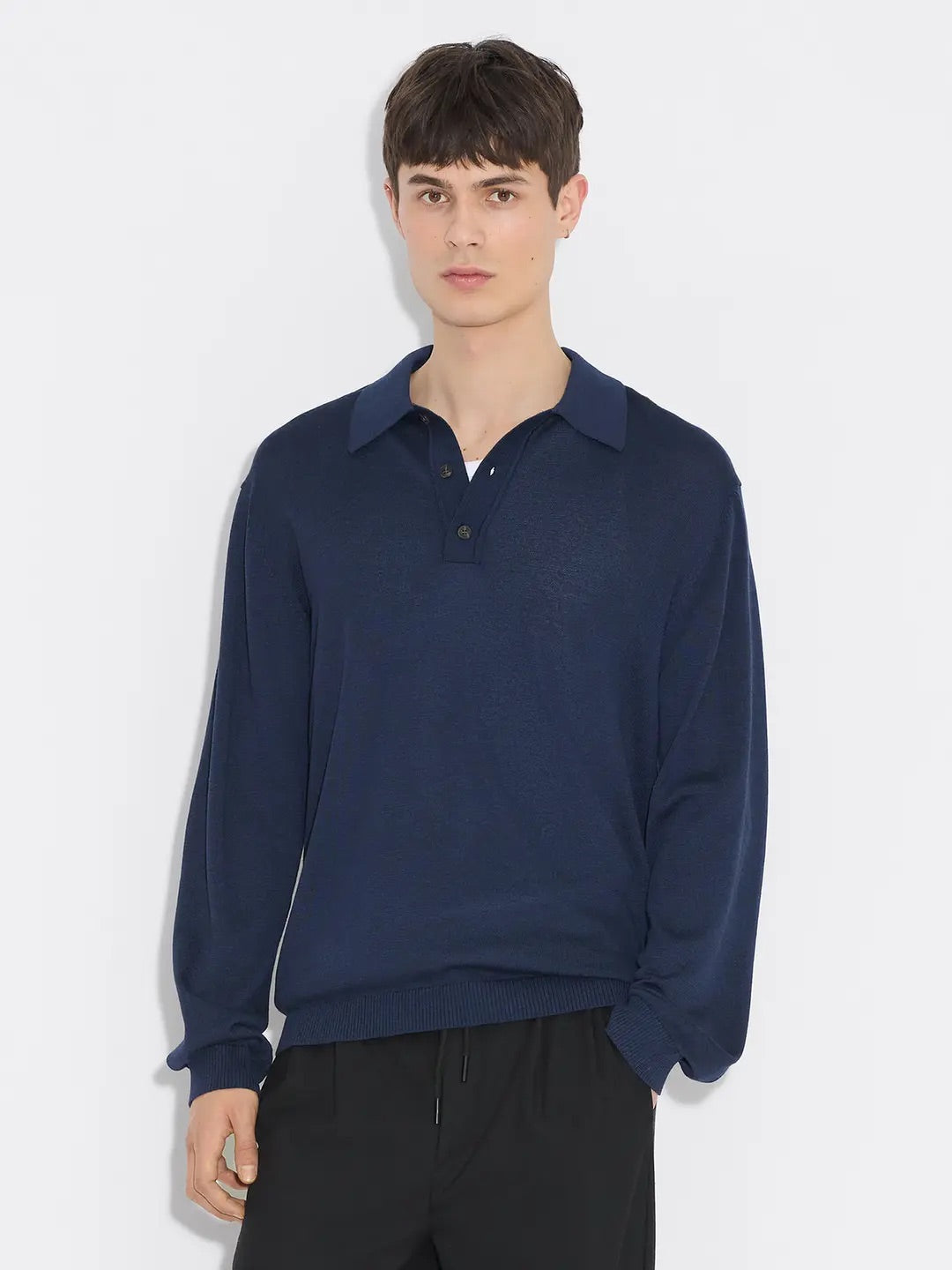 Ollie Cotton Polo 26-02  Navy