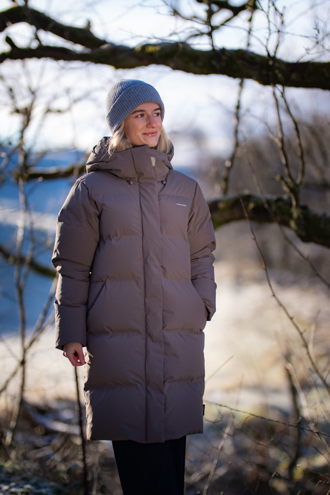 Loen Down Jacket  Taupe