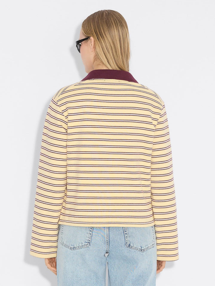 Elena Polo  Lt. Yellow Stripe