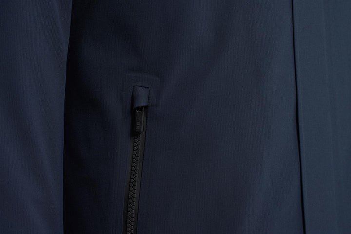 Reg. Coat Japan  Blue Night Structured