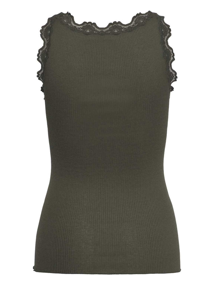 RWBabette SL U-neck Lace Top  Forrest Night