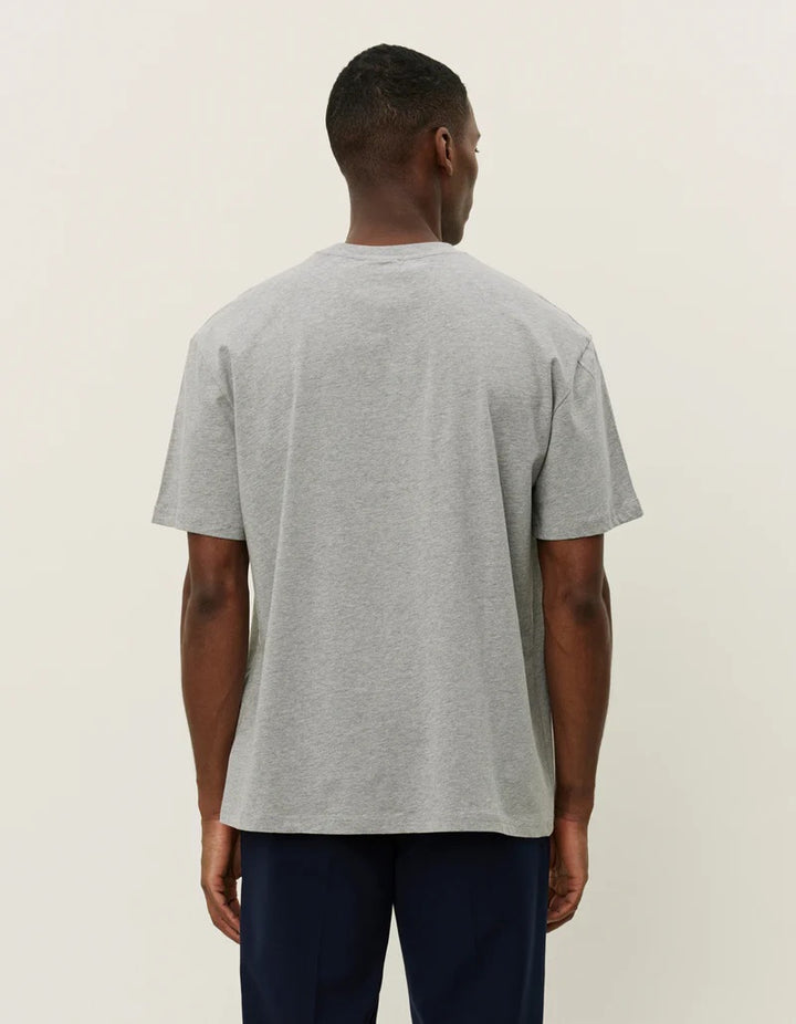 Alonso T-shirt  Light Grey Melange