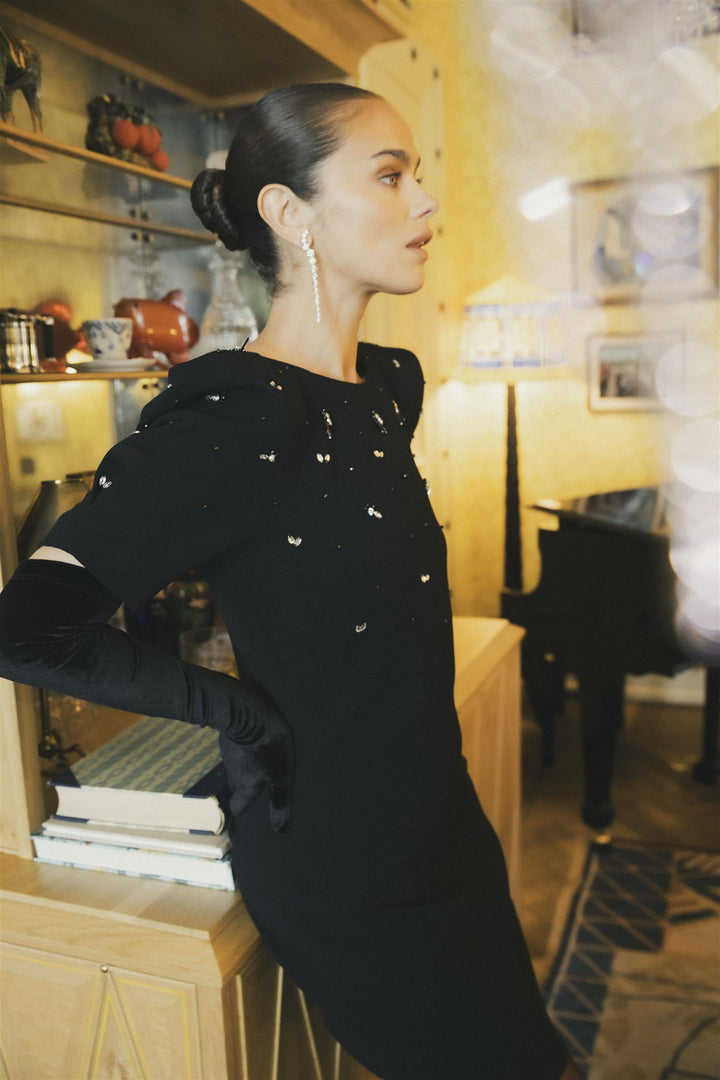 Tava Dress  Black
