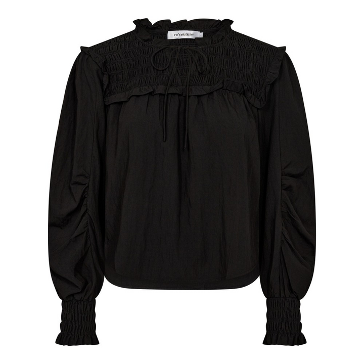 VivaCC Smock Blouse  Black