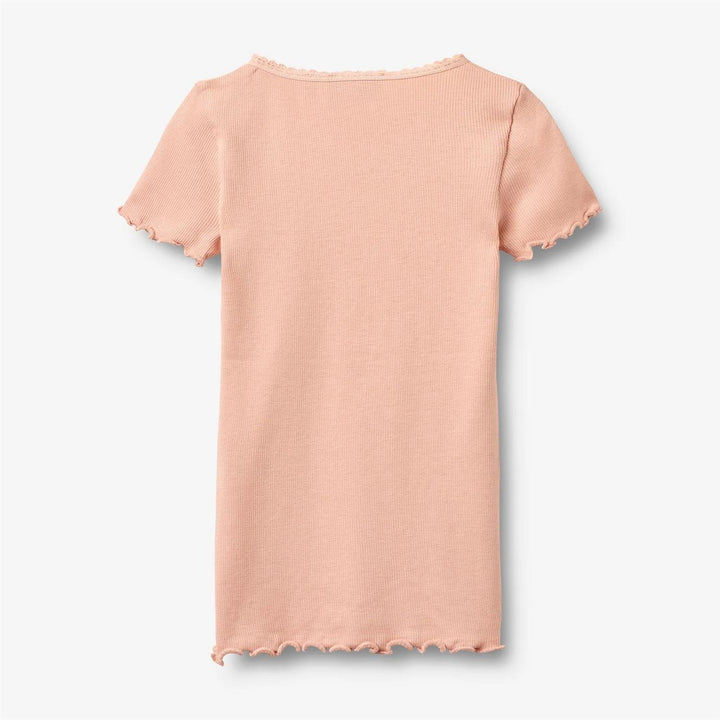 Rib T-shirt S/S Katie  Rose Cloud