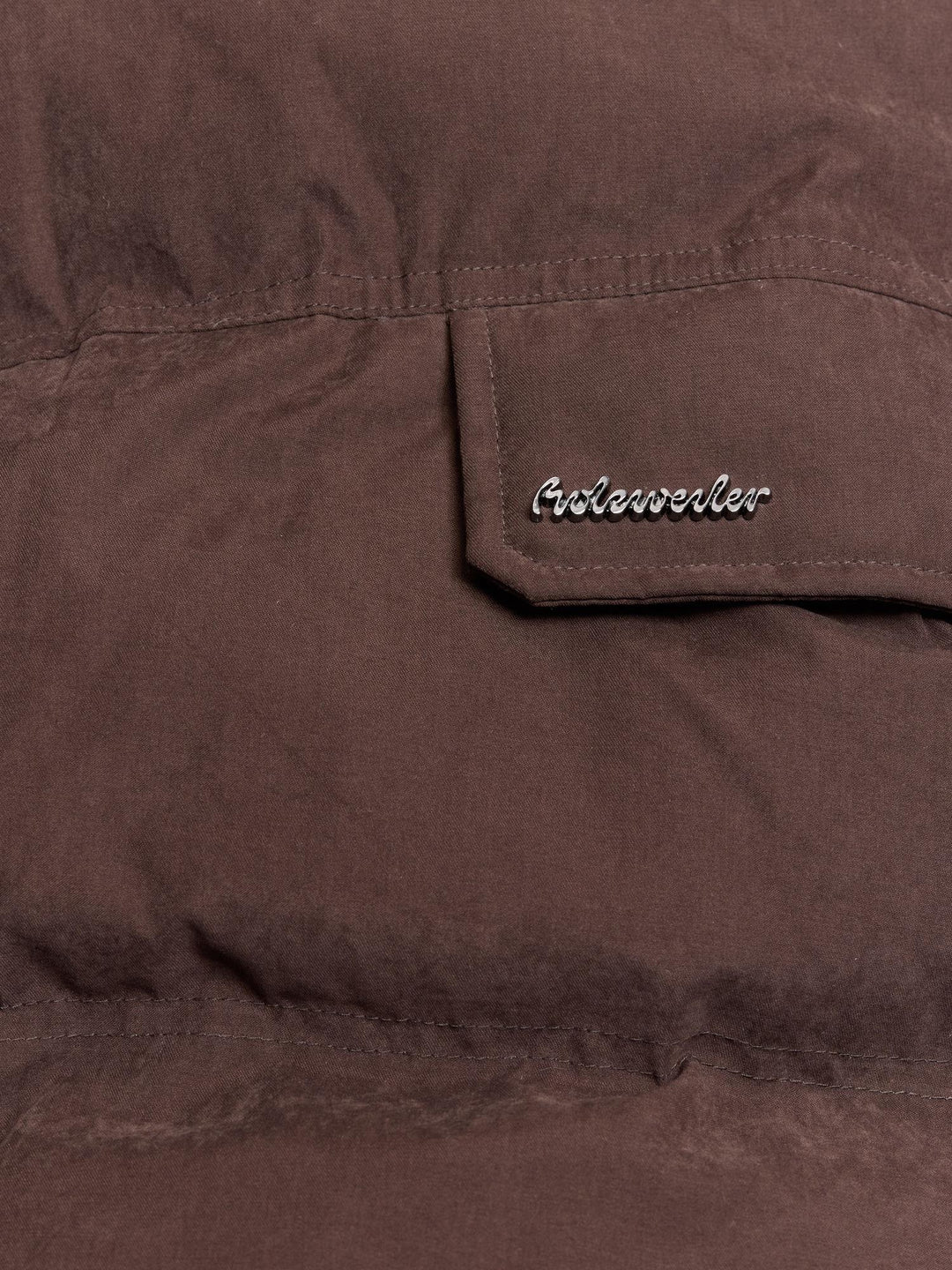 Steilia Brushed Down Coat  Brown