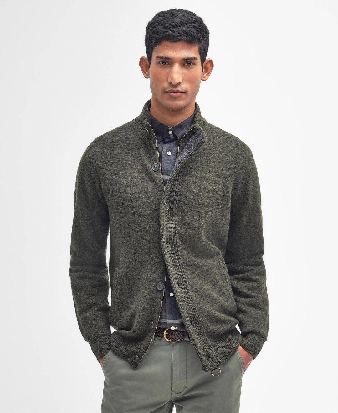 Barbour Ess Patch Crew Seaweed