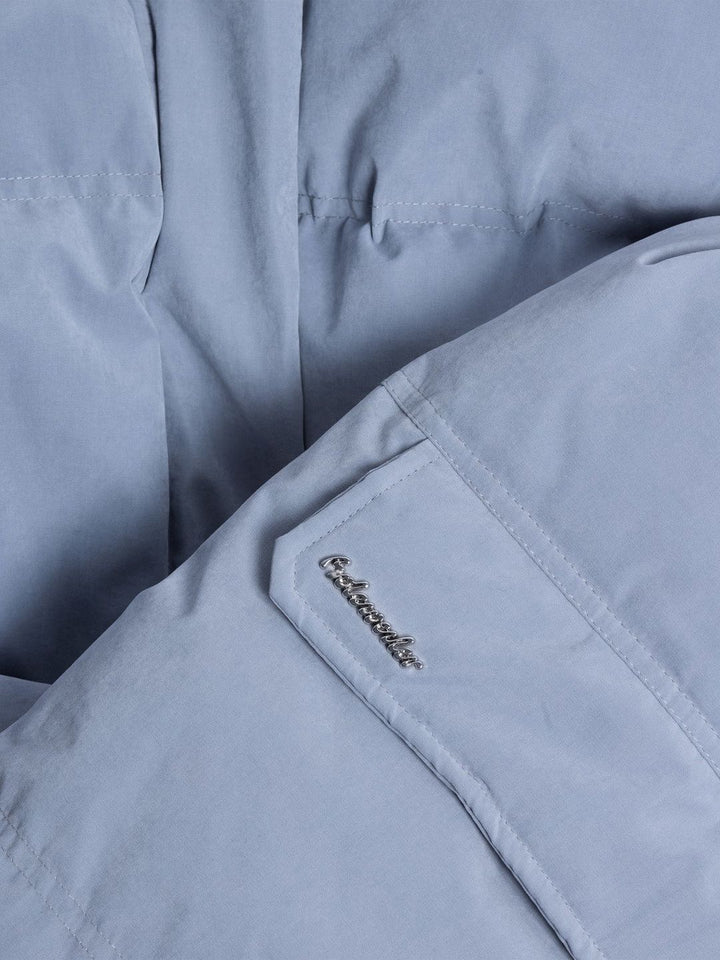 Steilia Brushed Down Jkt  Lt. Blue