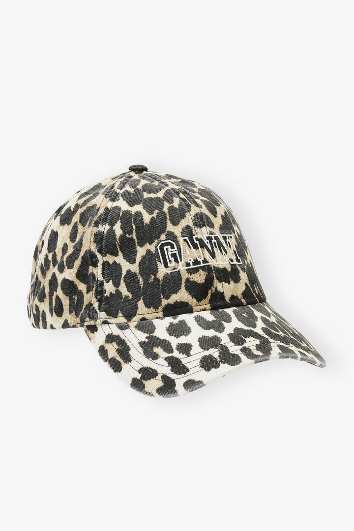 Cap Hat Print  Leopard