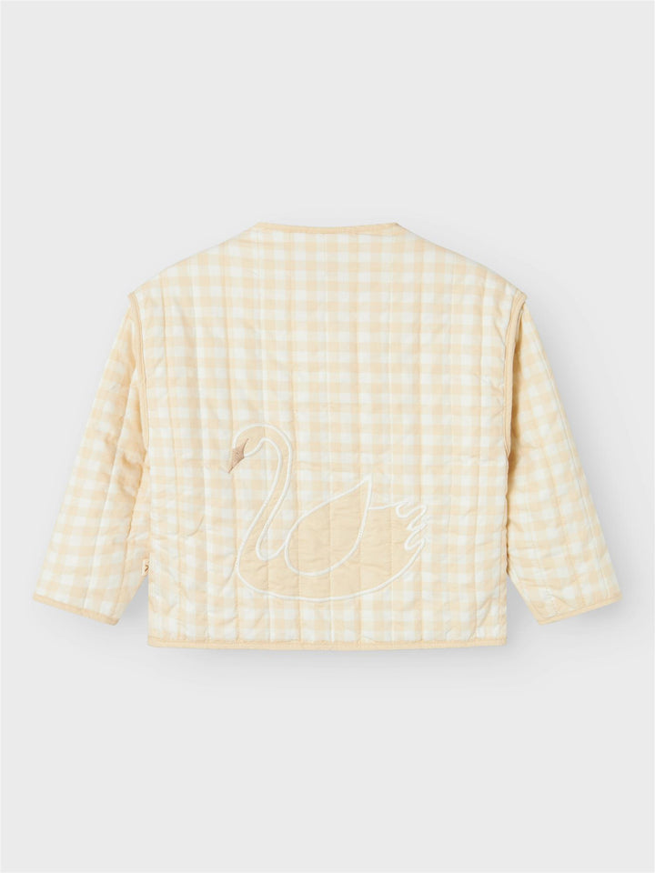 NMFLAROSE LS QUILT JACKET  Coconut Milk