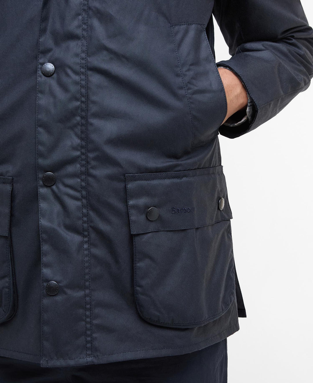 Ashby Wax Jacket  Navy