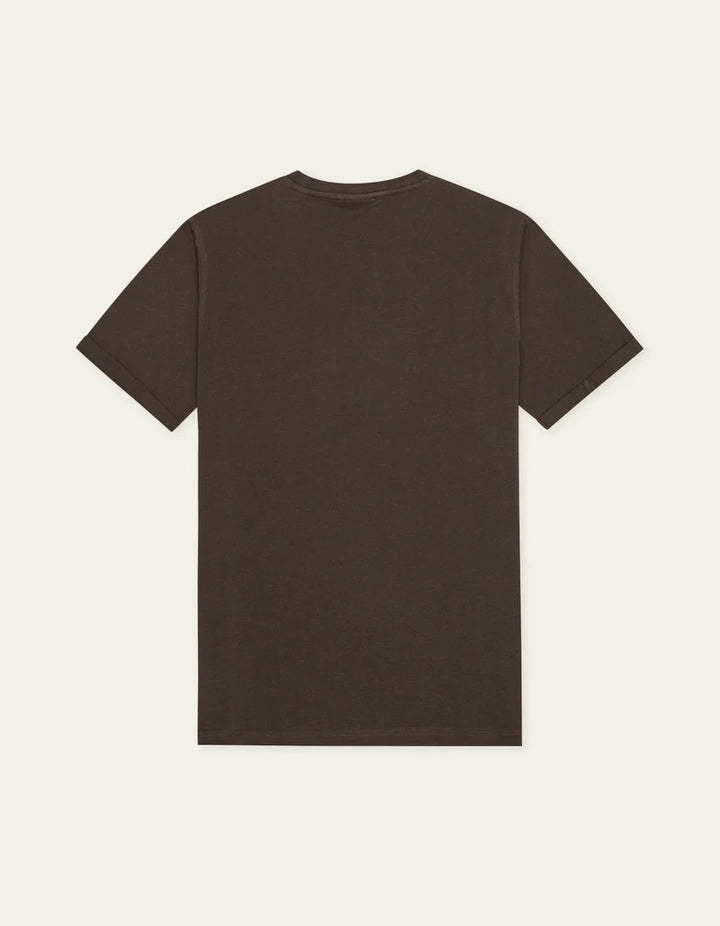 NORREGAARD CONTRAST T-SHIRT  Turkish Coffee Brown