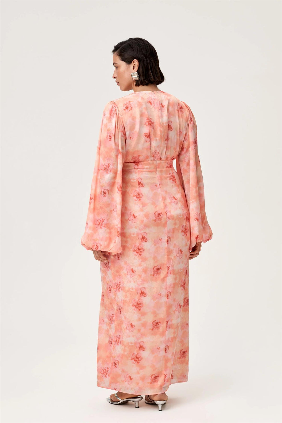 Positano Maxi dress  Peach