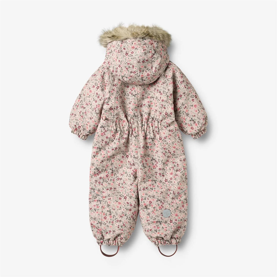 Snowsuit Nickie  Grey Moon Flowers
