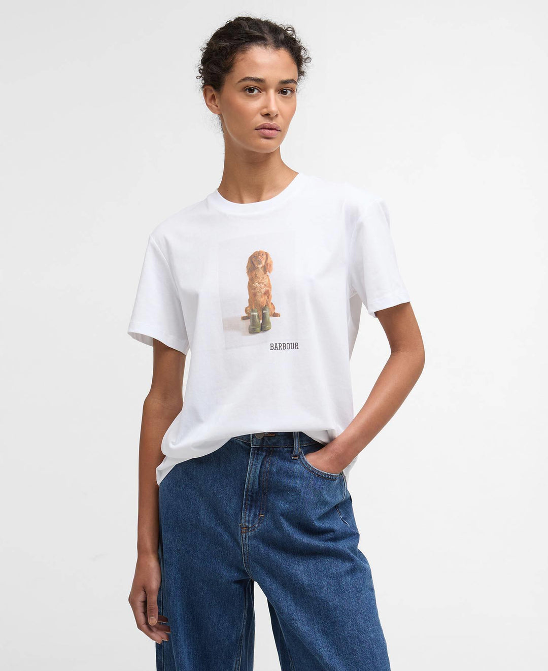 Barbour Bedale T-Shirt  White