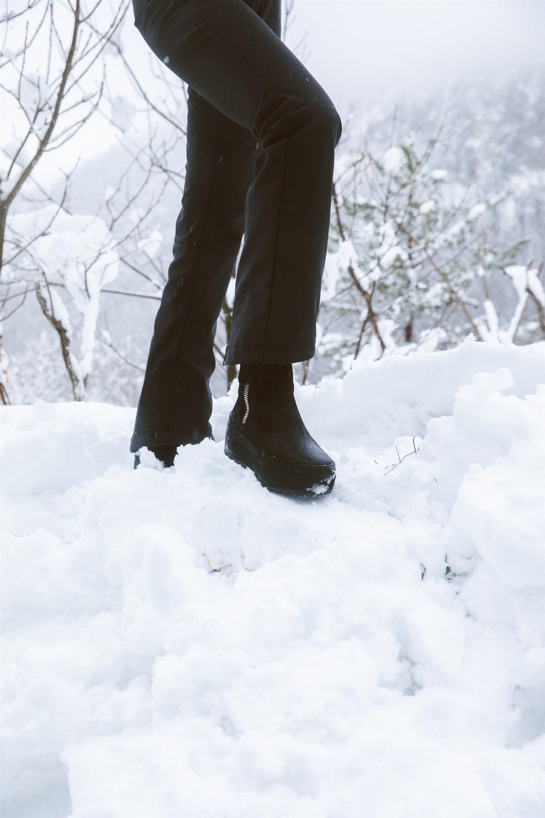 WINTER 002 NERO BOOTS IN KIPS LEATHER  Nero