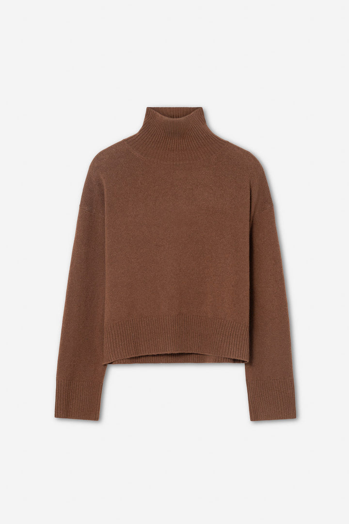 Abigail Knit  Dark Brown