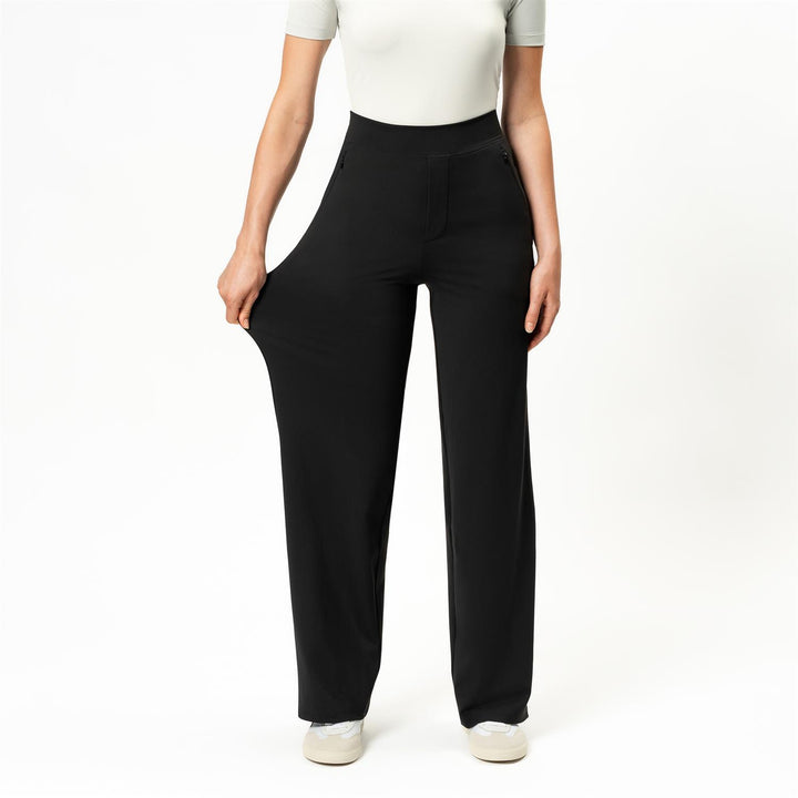 Asana Relaxed Straight Pant 32"L  Black
