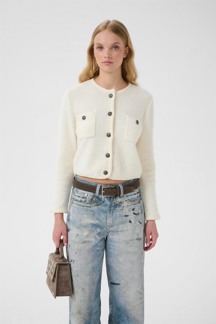 GZcurie cardigan  Egret