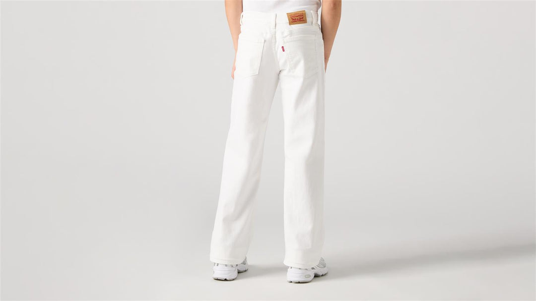 WIDE LEG JEANS  Bright White