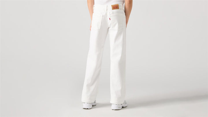 WIDE LEG JEANS  Bright White