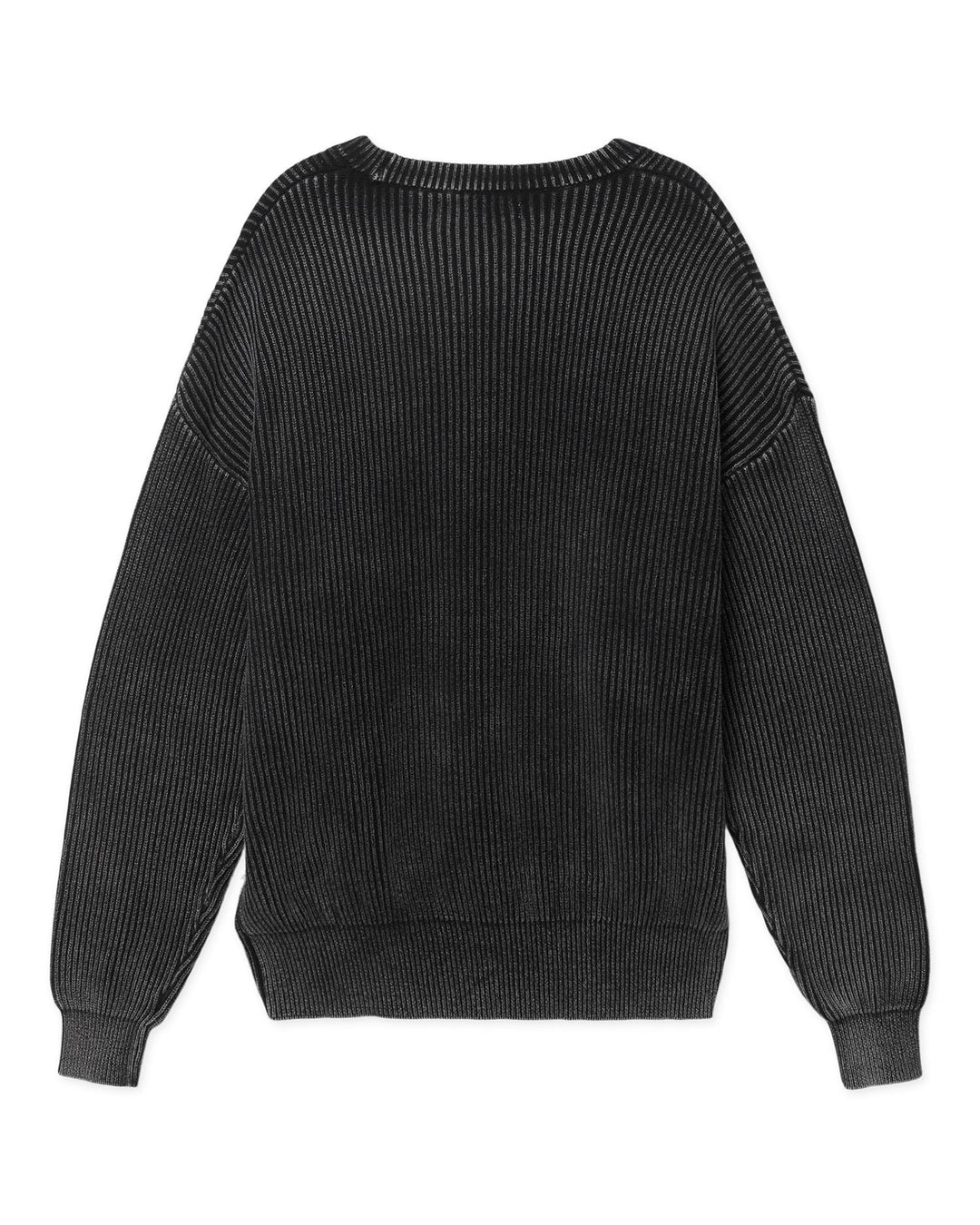 WBSake Washed Crew  Washed Black