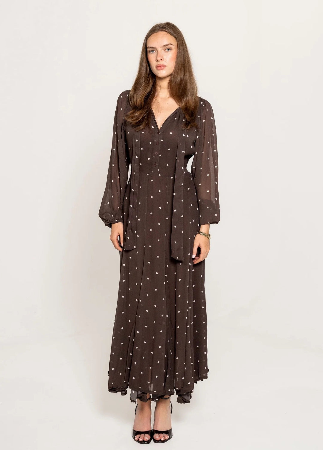 Daniella Dress French Dot  French Dot