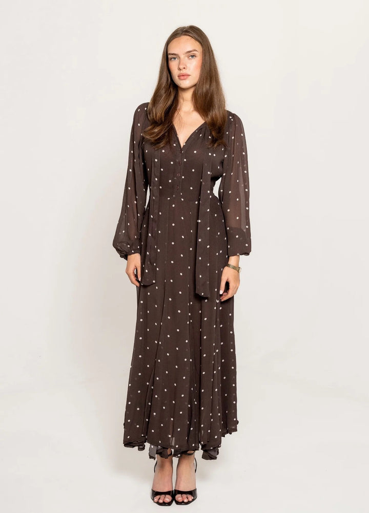 Daniella Dress French Dot  French Dot