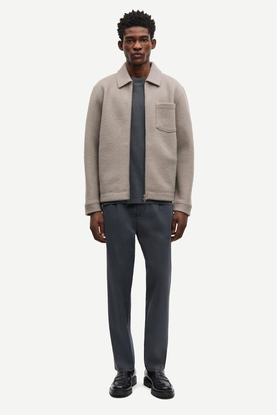 Hannes Full Zip 14612  Elephant Skin