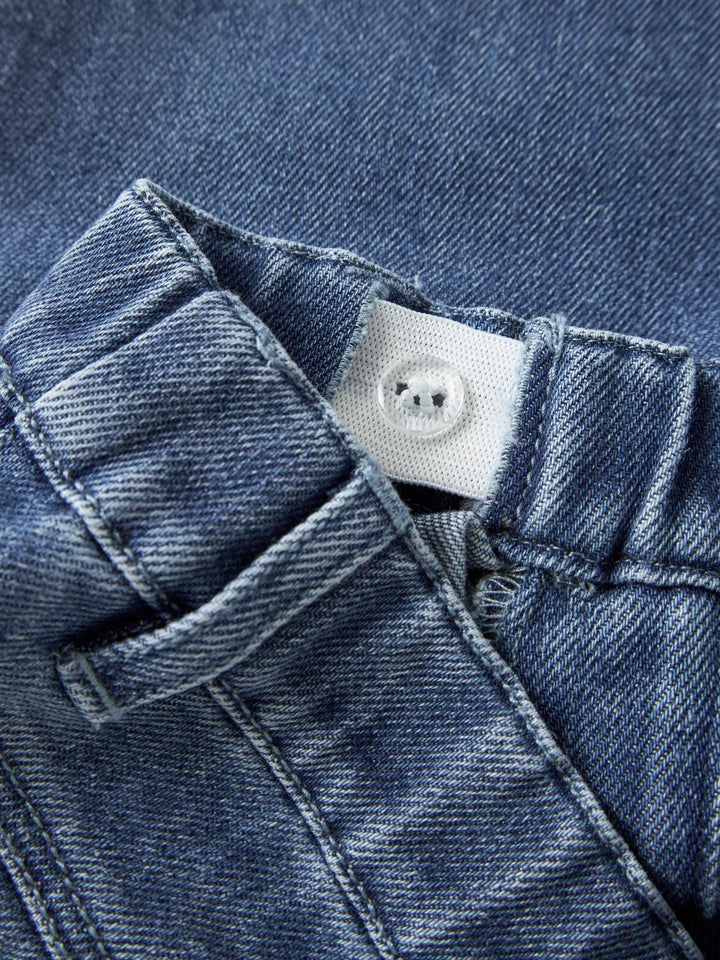 Nmmobello Loose Jeans 1144-Se Lil  Mørkeblå