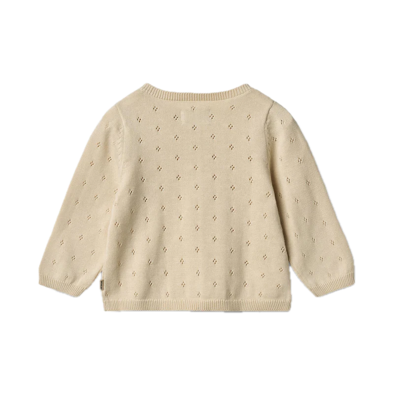 Knit Cardigan Maia  Sandshell