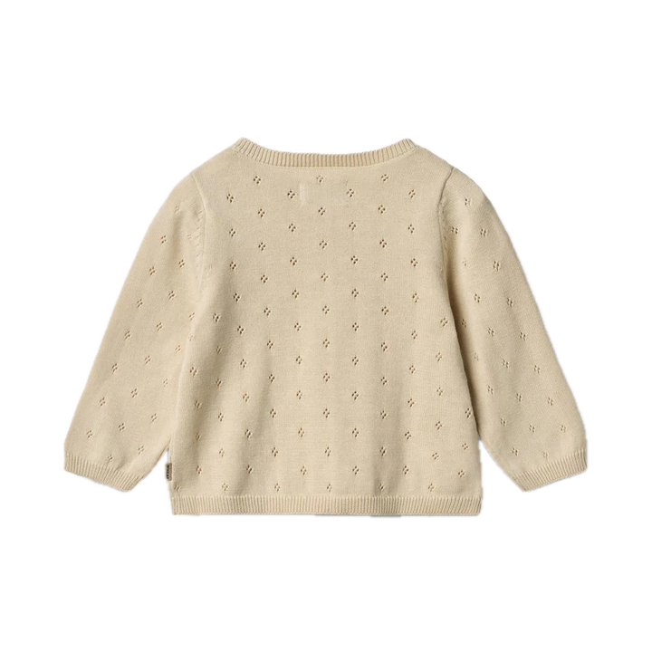 Knit Cardigan Maia  Sandshell