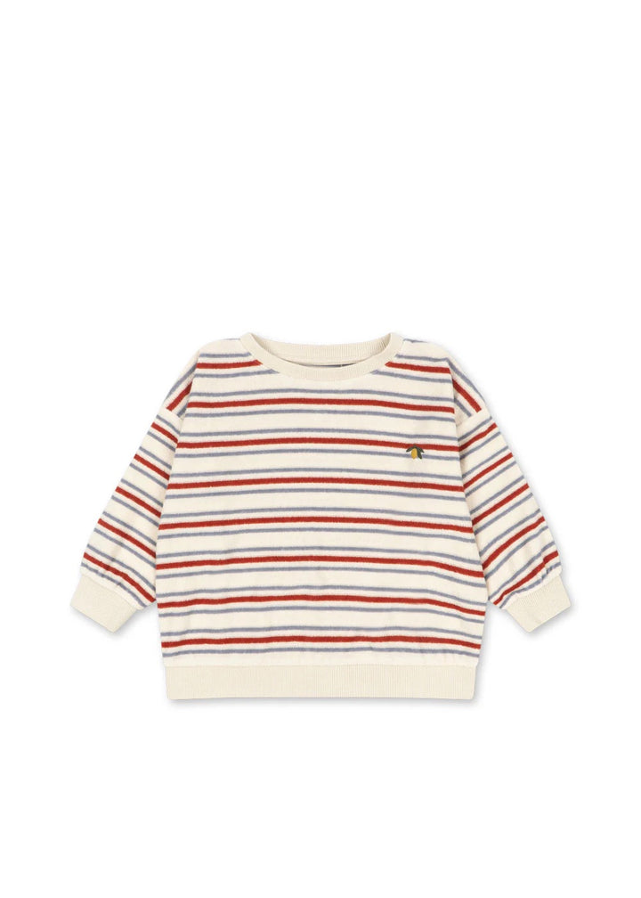 ITTY RIB SWEAT SHIRT  Wind Stripe