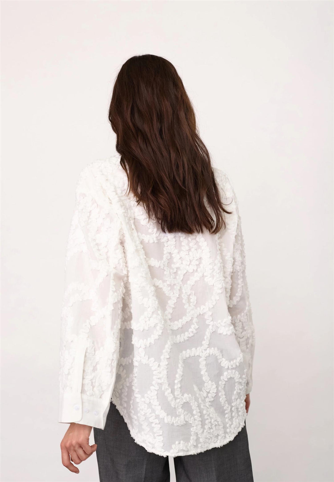 BrynnCC Structure Shirt  White