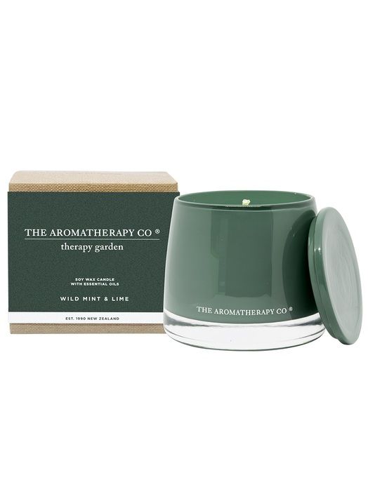 THERAPY GARDEN CANDLE  Wild Mint & Lime