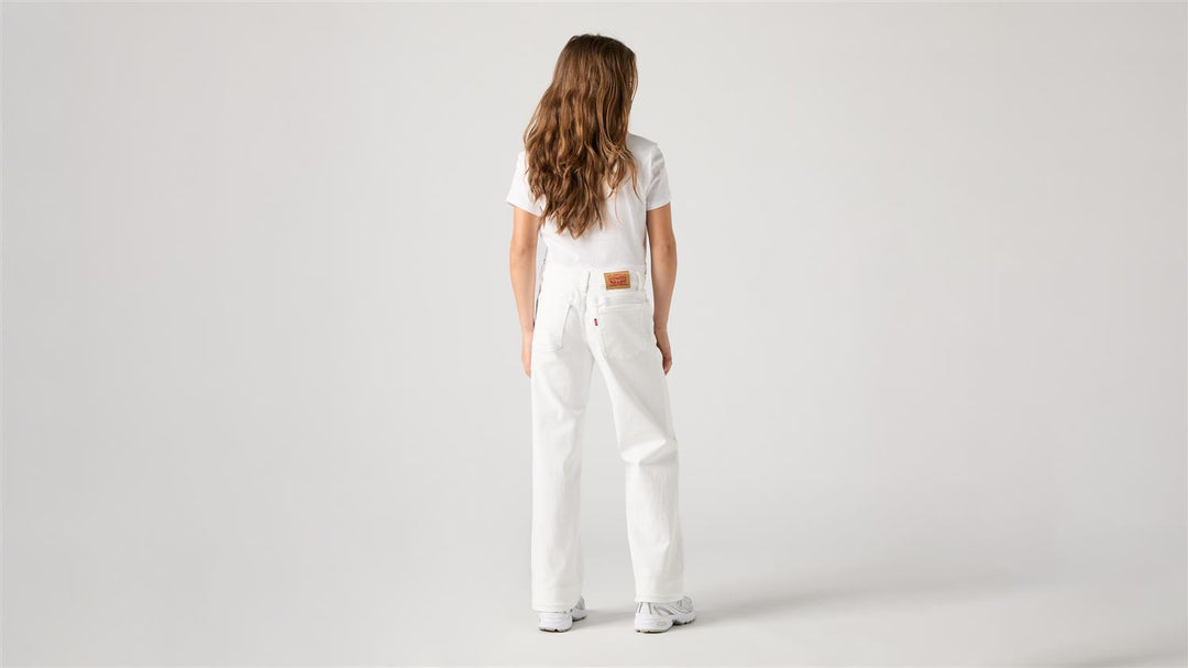 WIDE LEG JEANS  Bright White