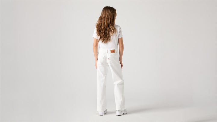 WIDE LEG JEANS  Bright White
